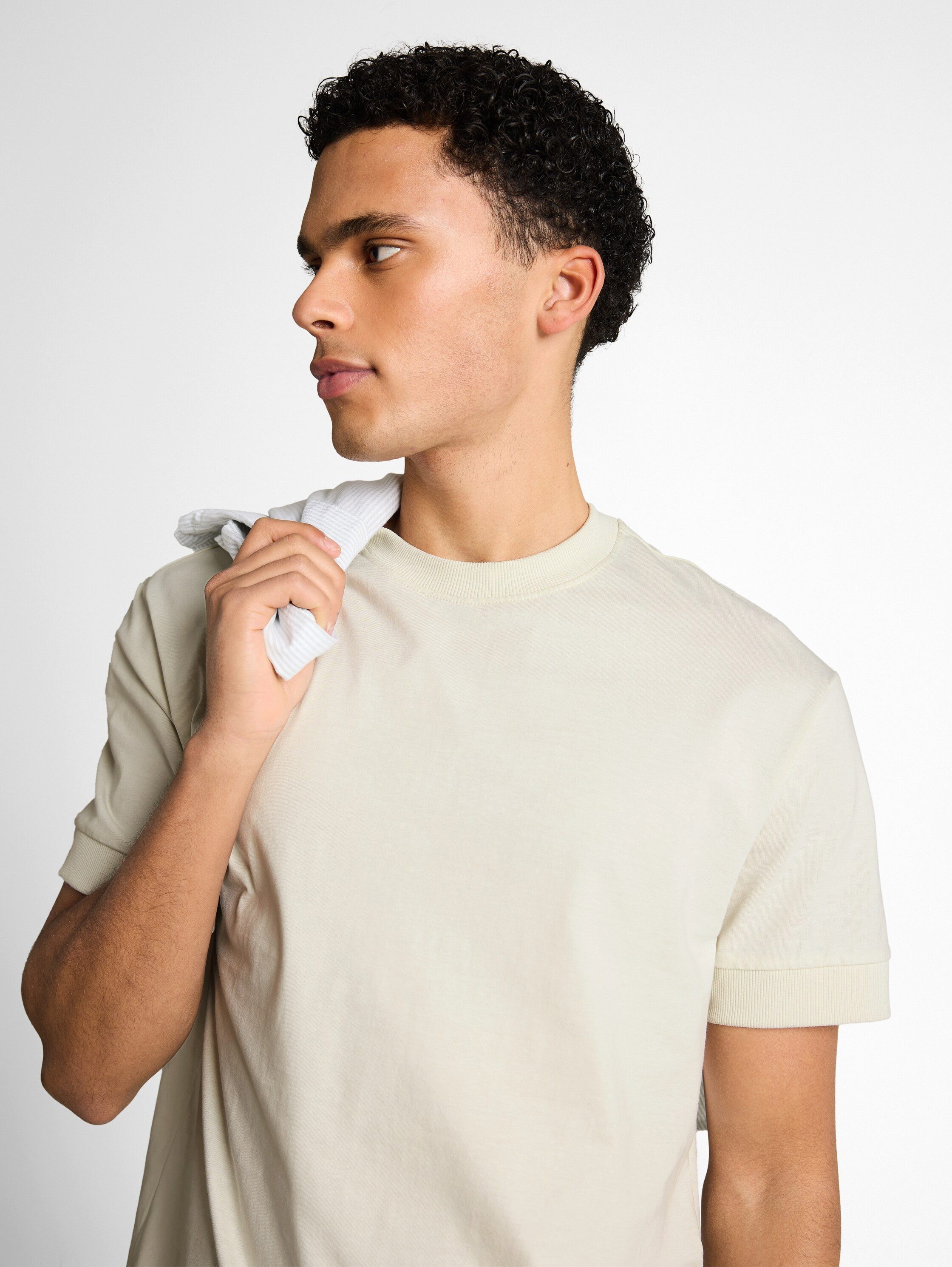 TOM TAILOR Denim T-Shirt unifarben