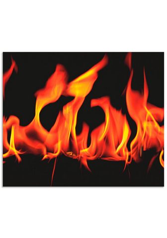 Artland Küchenrückwand Feuer 2 - Flammen (1-tl...