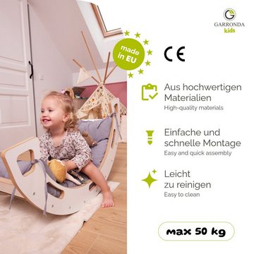 Garronda Klettergerüst Kletterbogen mit Kissen Montessori Spielzeug ab 1 Jahr GD-0059, (Set, 1-St)