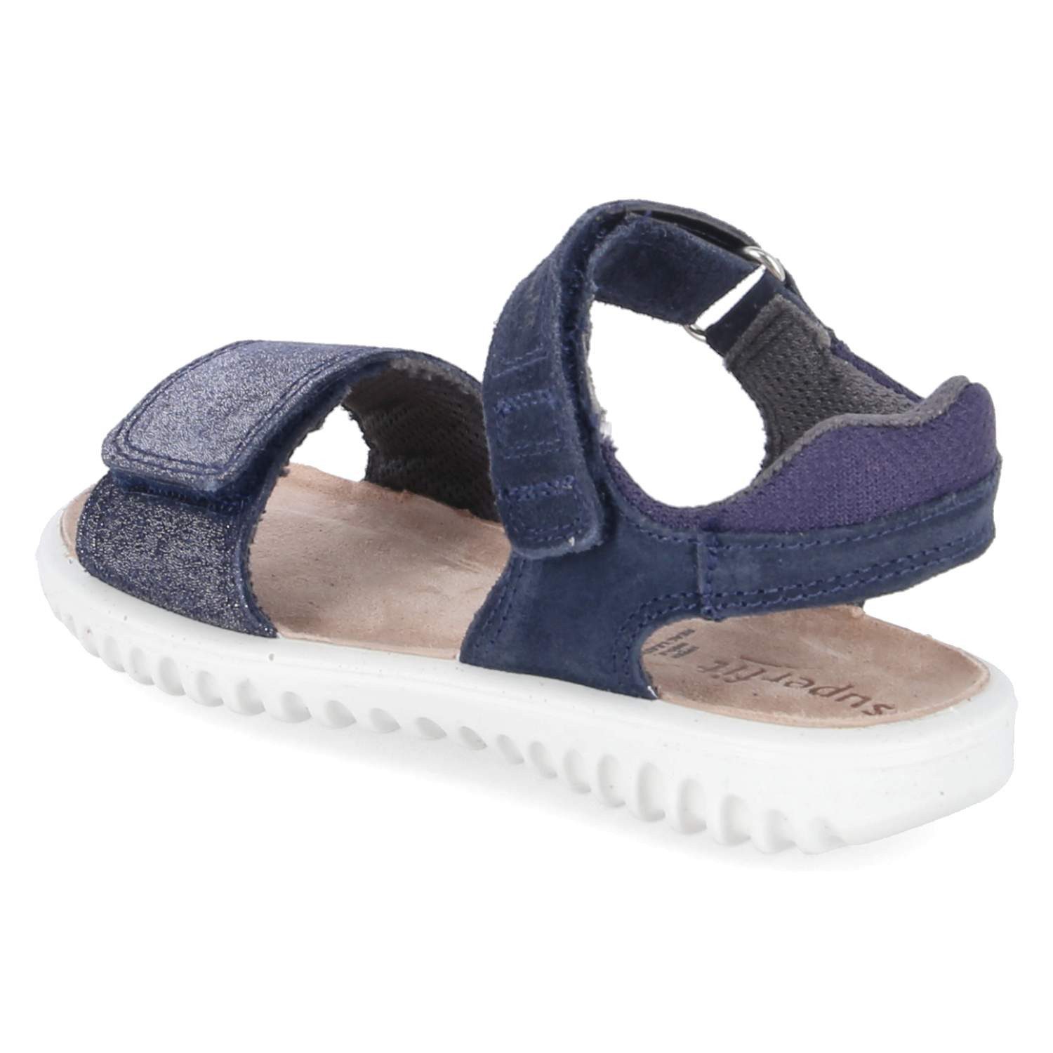 Superfit Superfit 1-009017-8000 Mädchen Leder & Textil blue Sandalette