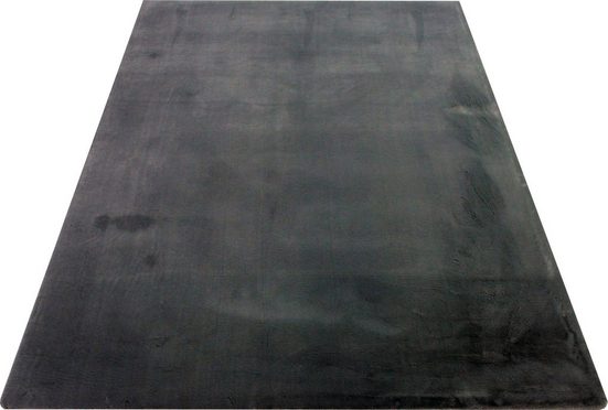 Teppich »Balu«, Leonique, rechteckig, Höhe 20 mm, Kaninchenfell Haptik, besonders weich, Wohnzimmer
