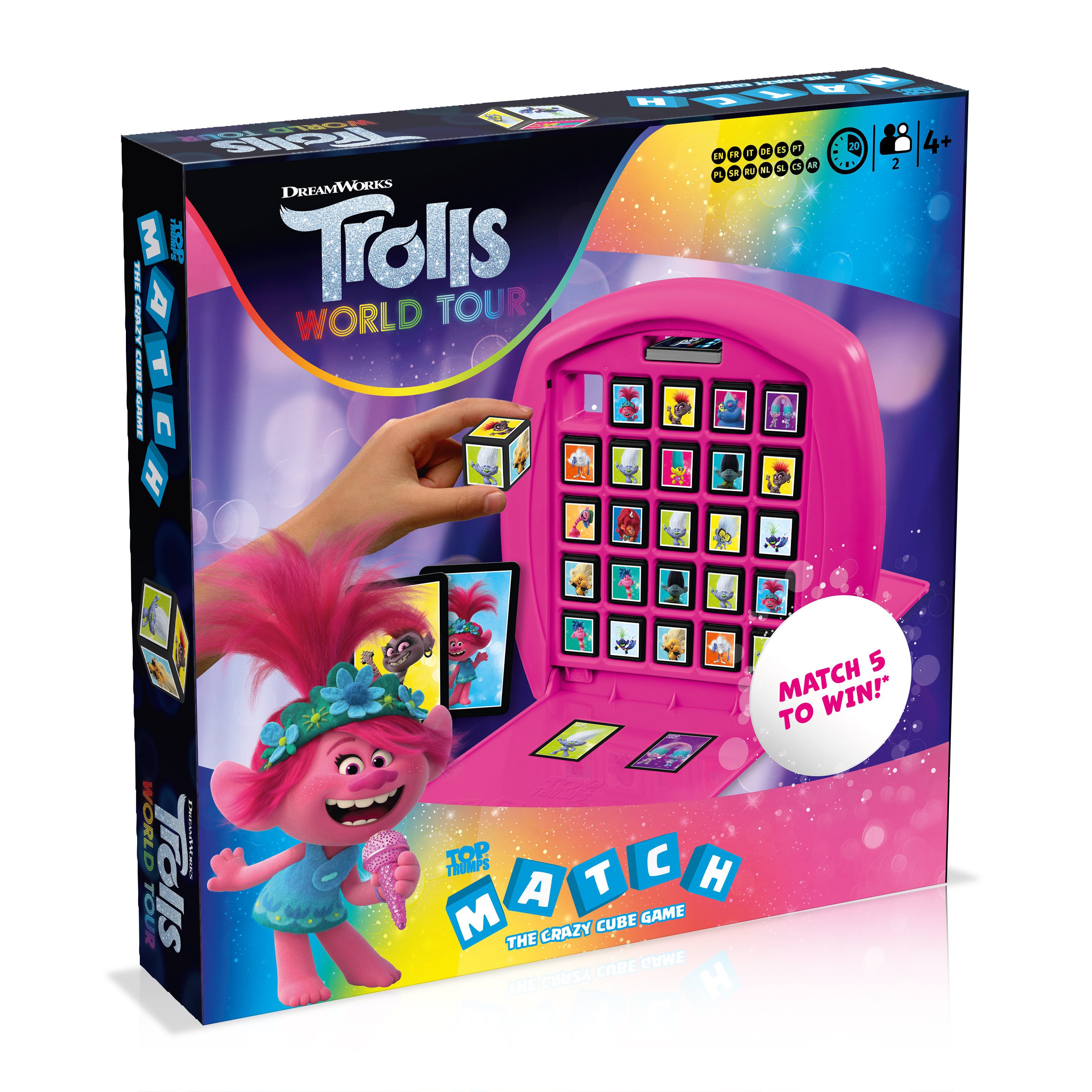 Winning Moves Spiel, Brettspiel MATCH Trolls 2