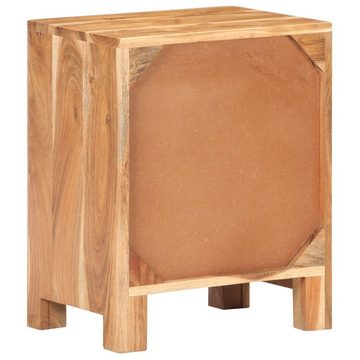 furnicato Nachttisch 40x30x50 cm Akazie Massivholz