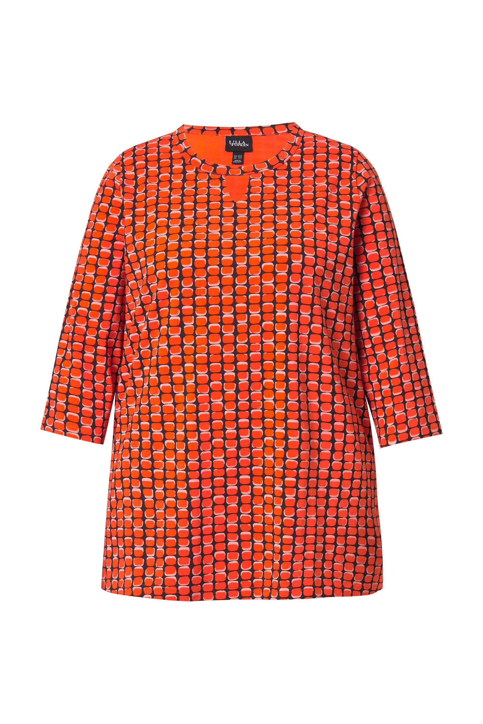 Ulla Popken T-Shirt Shirt grafischer Druck günstig online kaufen