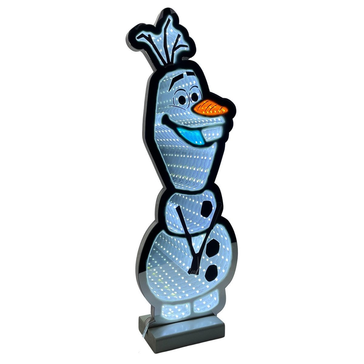 Disney LED Dekofigur Infinity Lights by Disney Frozen 3D LED Weihnachtsdeko Schneemann Olaf, LED fest integriert