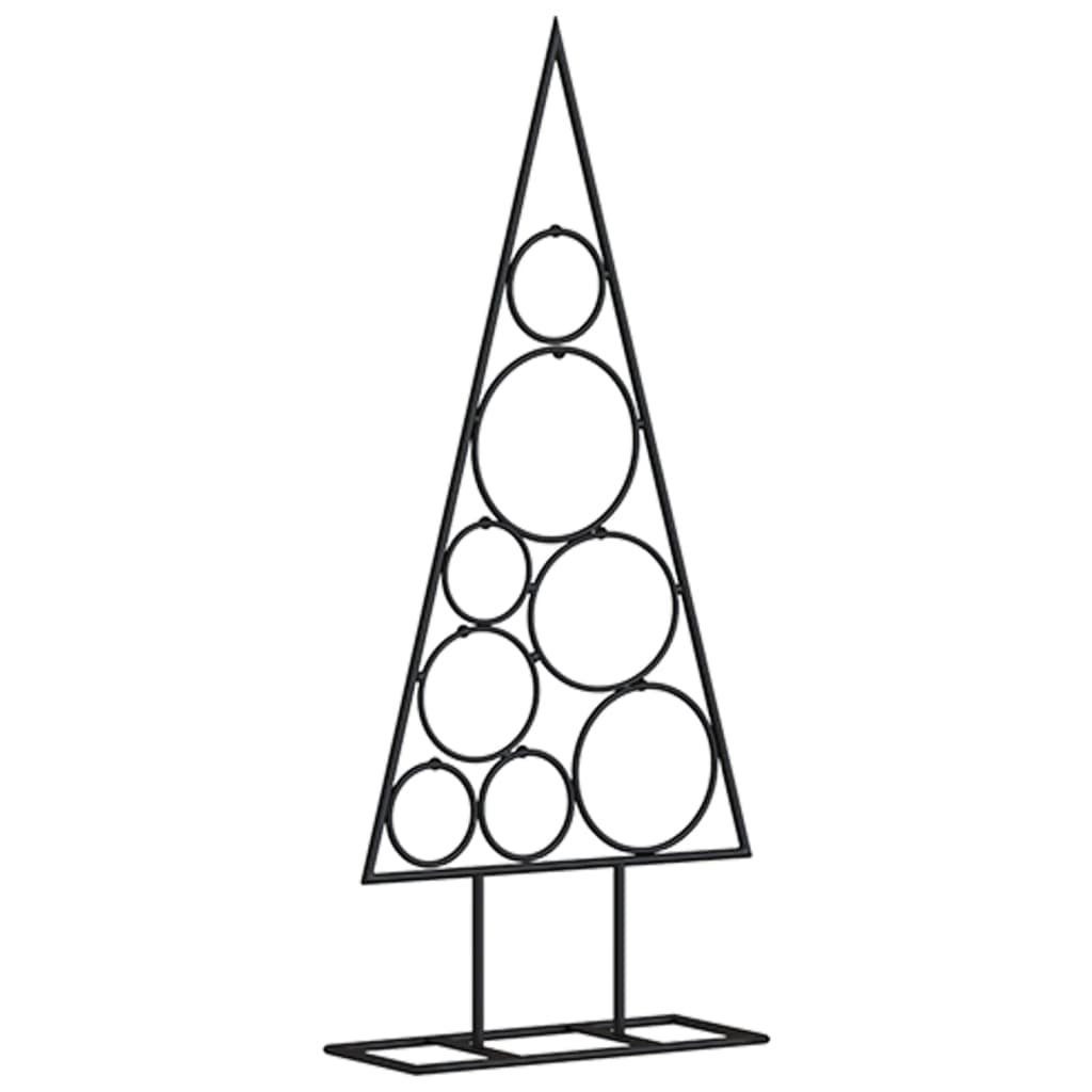 Weihnachtsbaum vidaXL cm Künstlicher 60 Metall-Weihnachtsbaum Schwarz Deko
