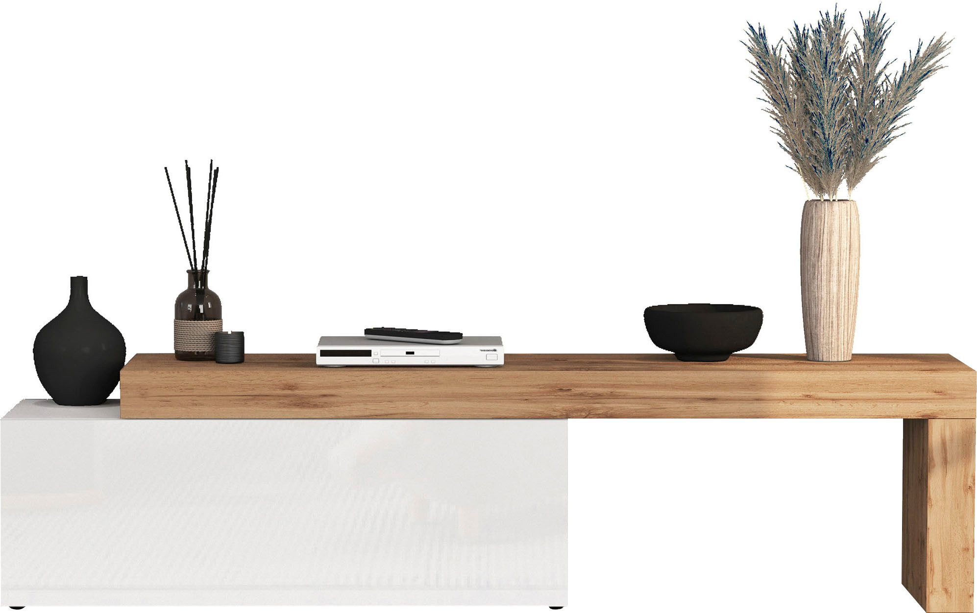 INOSIGN Lowboard Chronos TV-Board, T-Schrank (1 St., Breite verstellbar von günstig online kaufen