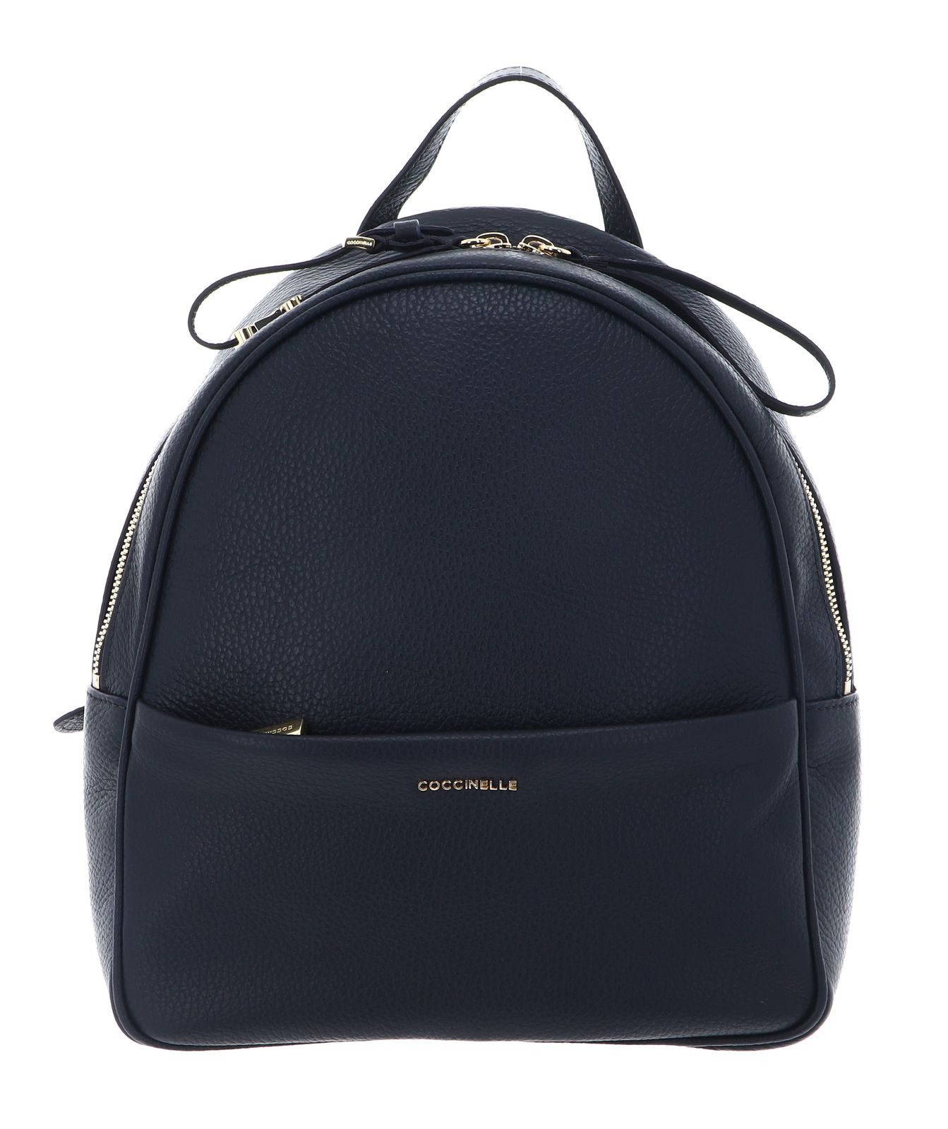 COCCINELLE Rucksack Backpack Grained Leather, aus echtem Rindsleder