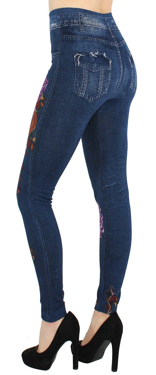 dy_mode Thermoleggings Thermo Leggings Damen Jeggings Gefüttert Thermoleggi günstig online kaufen