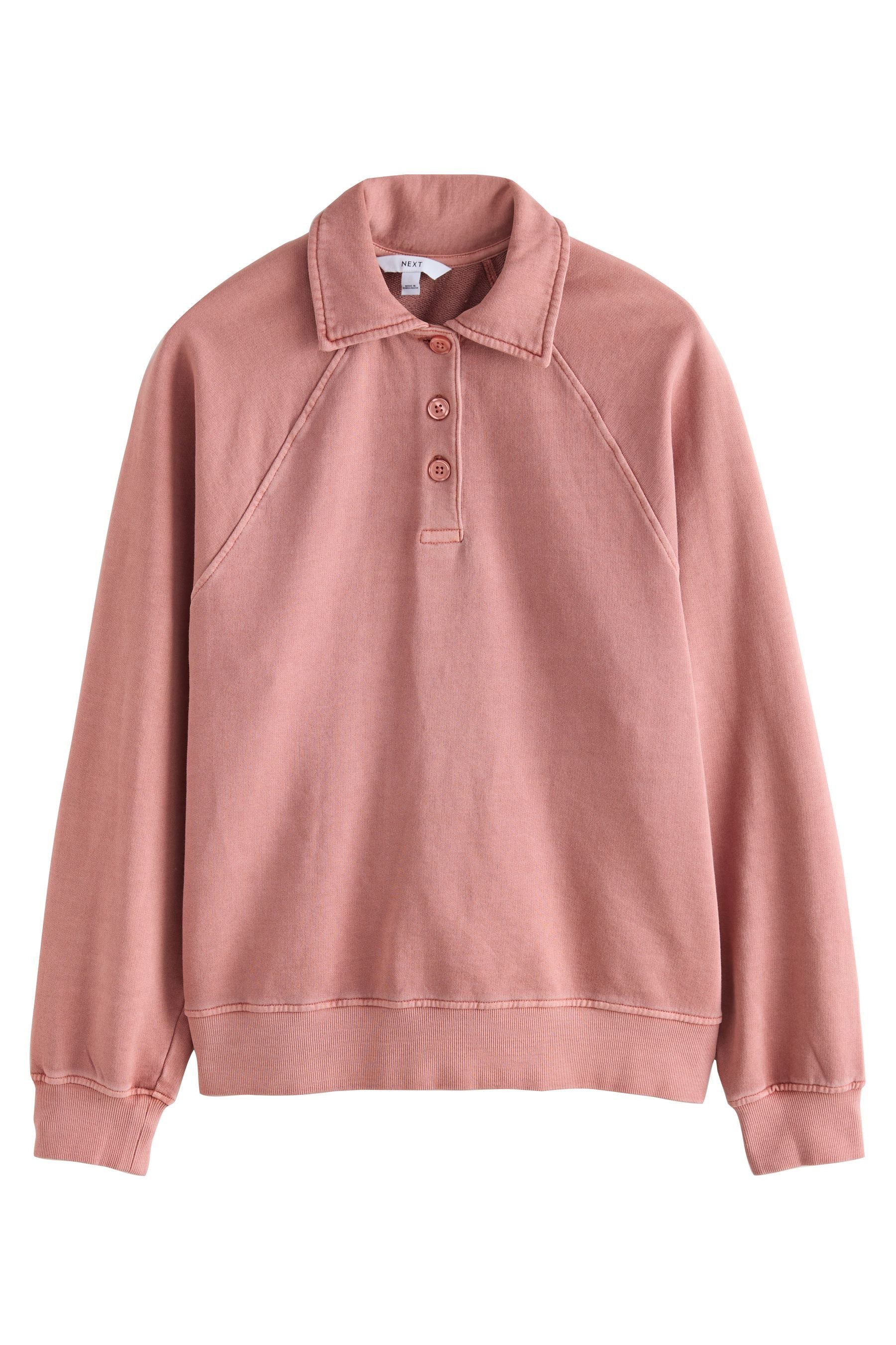 Next Sweater Langärmeliger Rugby-Pullover mit Polokragen günstig online kaufen