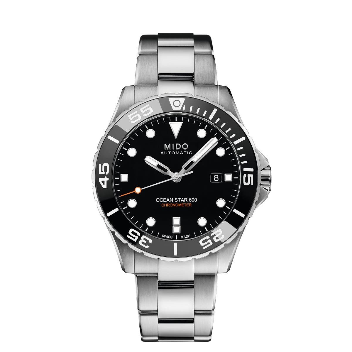 Mido Taucheruhr Mido Herren Uhr M0266081105100 Ocean Star 600 Chronometer, (1-tlg)