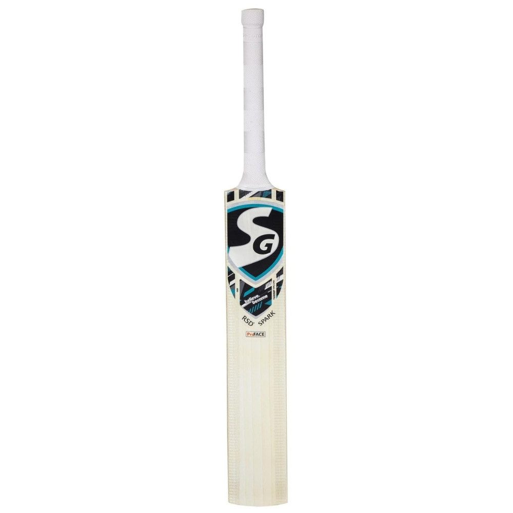 SG Badmintonschläger RSD Spar Cricket Bat Kashmir Willow Kurzgriff Leicht mit Cover, (Einzelner Cricket-Schläger mit Schutzhülle, Größe Short Handle, Farbe Beige)