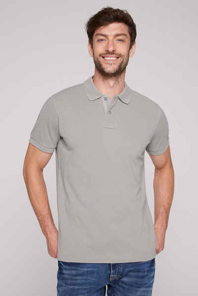 CAMP DAVID Poloshirt mit Seitenschlitze