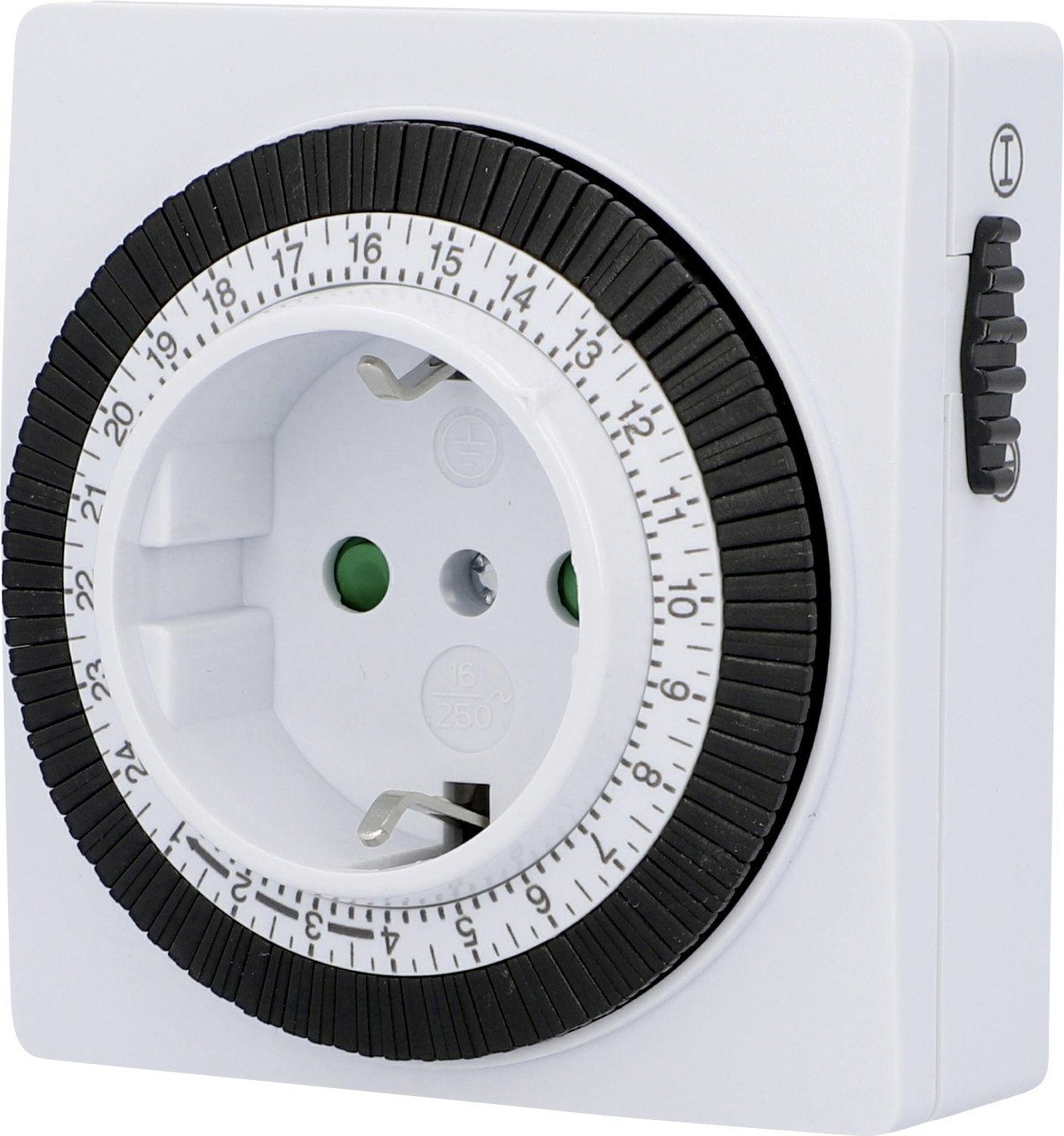 Zeitschaltuhr Zeitschaltuhr 3.500 W mechanisch, weiß, IP20