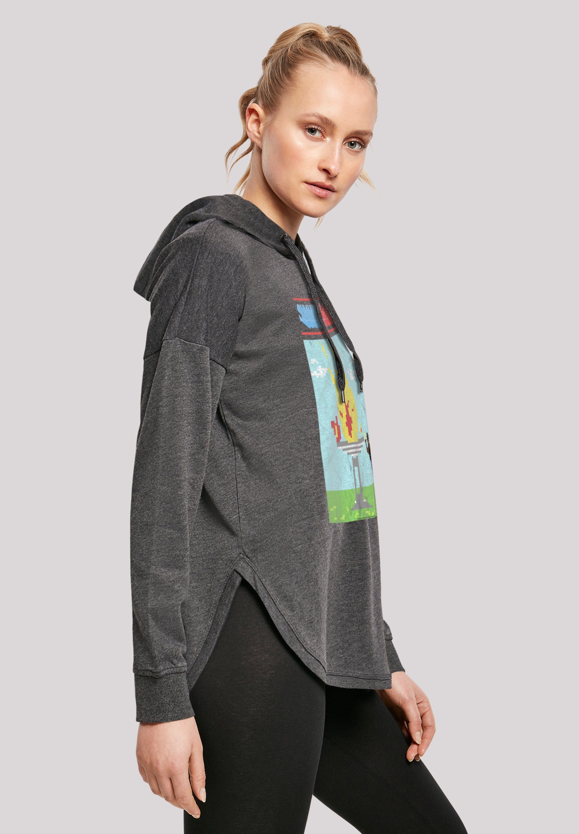 Retro charcoal Print F4NT4STIC Gaming Summer Games Kapuzenpullover