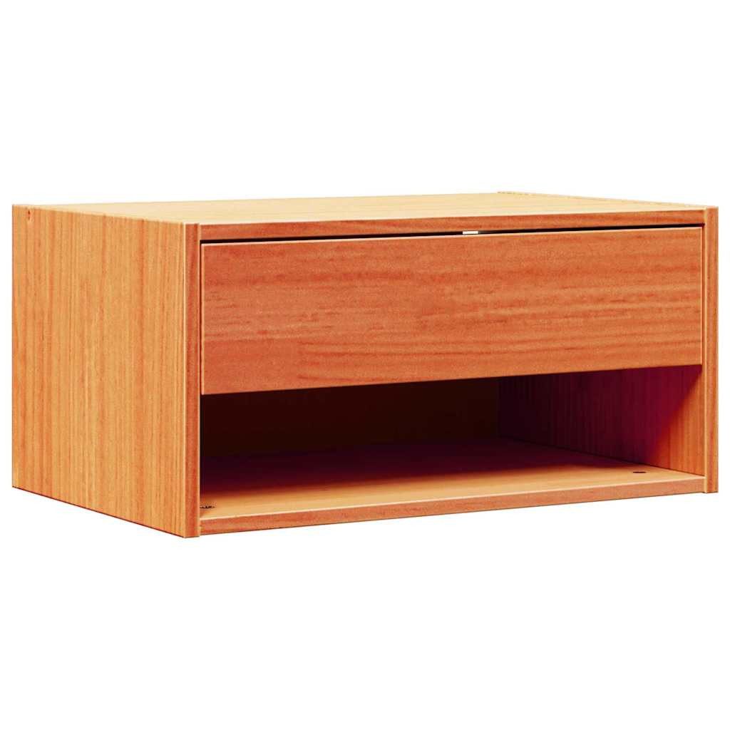 vidaXL Nachttisch Nachttisch 2 pcs Wachsbraun günstig online kaufen