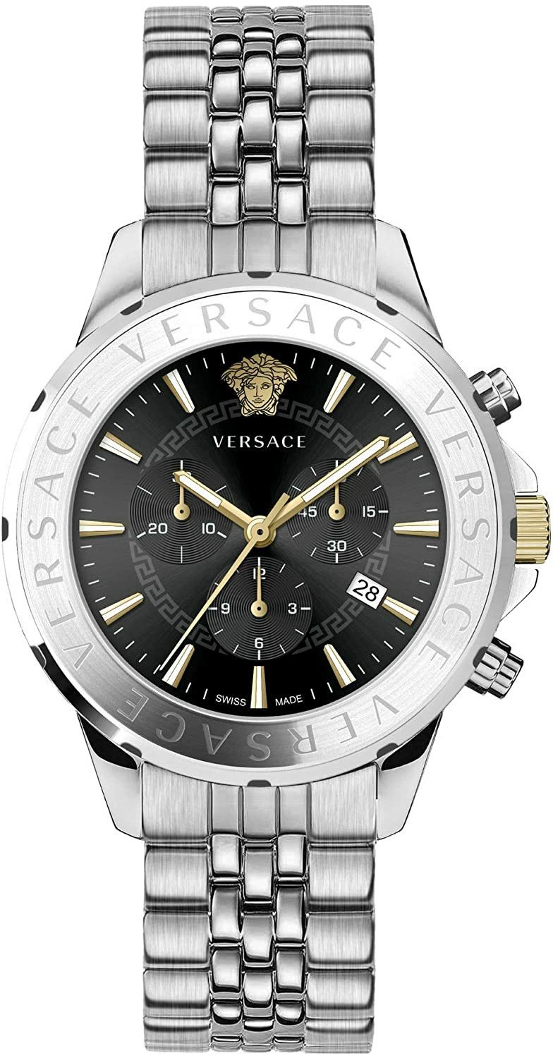 Versace Quarzuhr Analoguhr für Herren, (1-tlg)