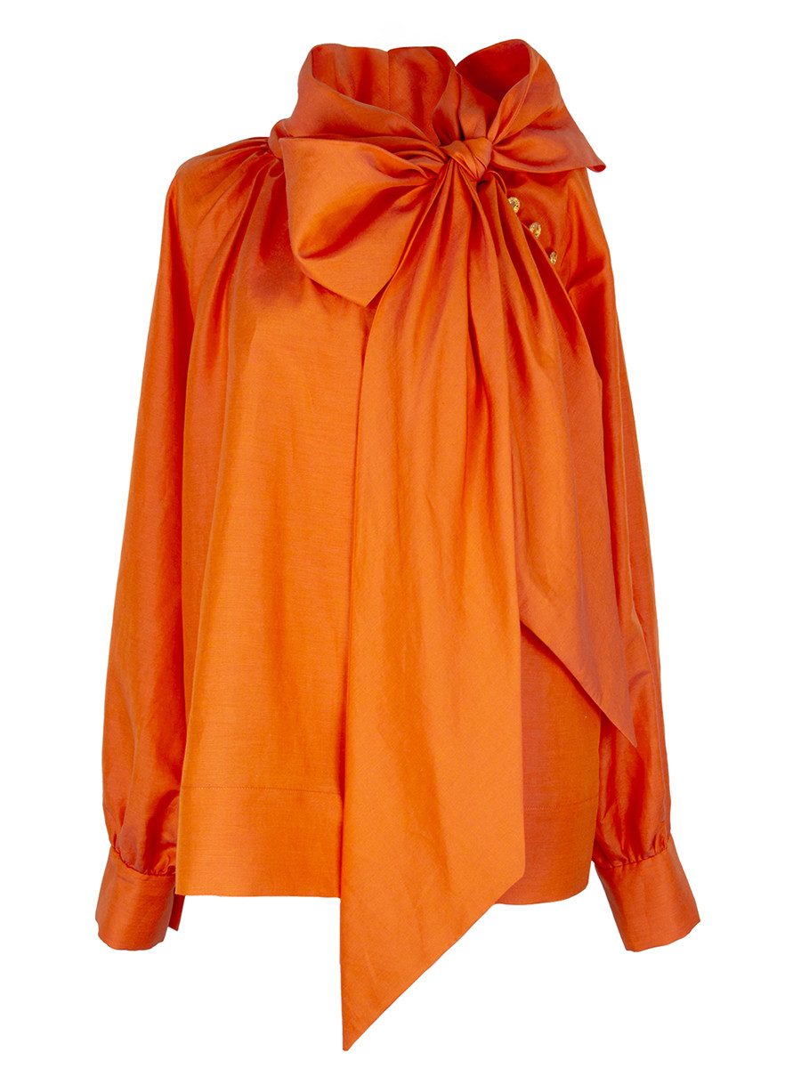 RUA & RUA Seidenbluse Bluse Hemd günstig online kaufen