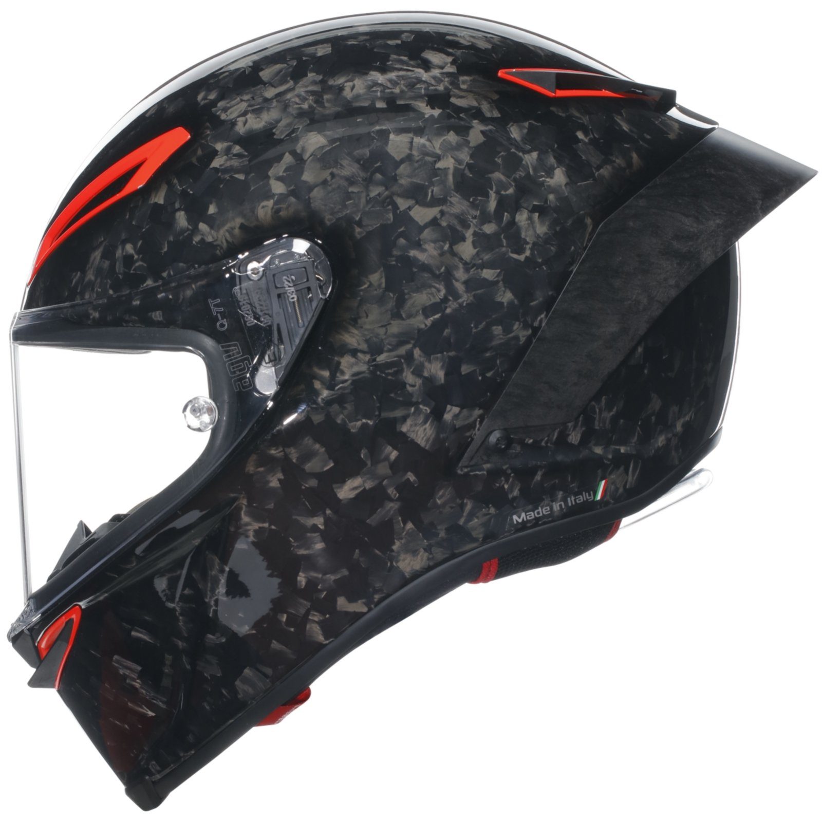 AGV Motorradhelm AGV Pista GP RR Integralhelm Italia Carbonio Forgiato L (1er Set), integralhelm motorrad