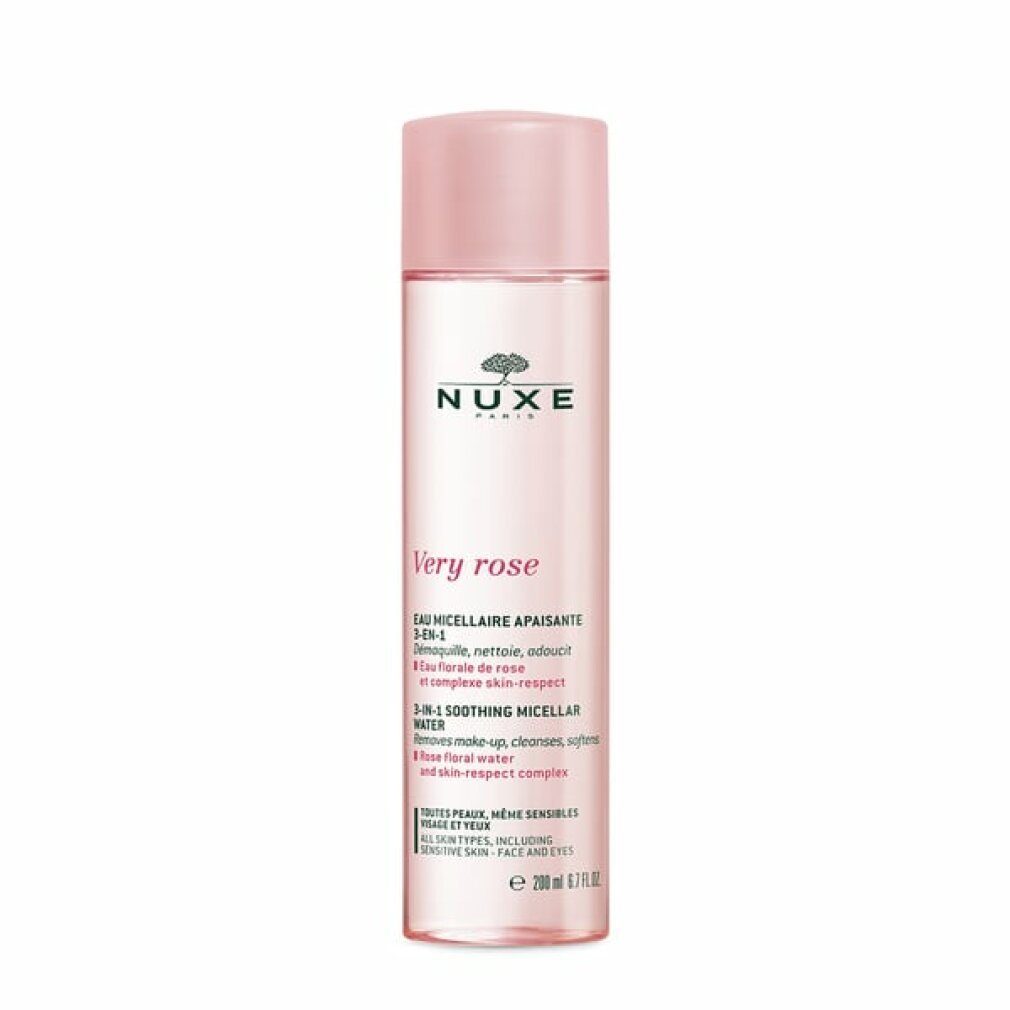 Nuxe Make-up-Entferner Nuxe Very Rose Feuchtigkeitsspendendes 3-in-1 Mizellen