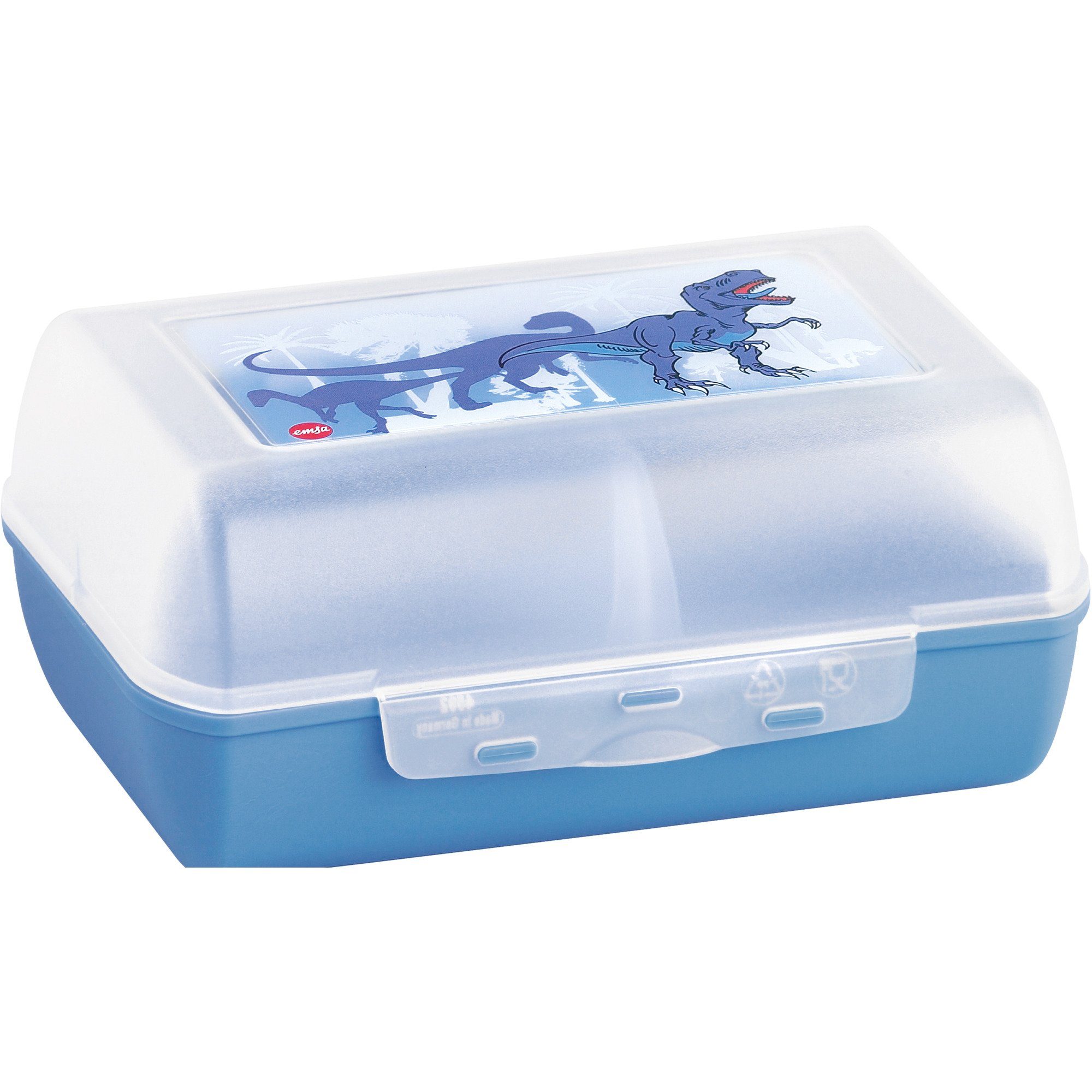 Emsa Geschirr-Set Emsa VARIABOLO Brotdose Dino, Lunch-Box