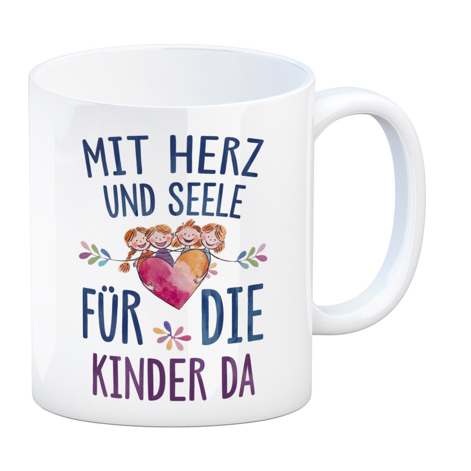 Tasse Mit Herz für Kinder da Kaffeebecher Herz Umarmt Kinder