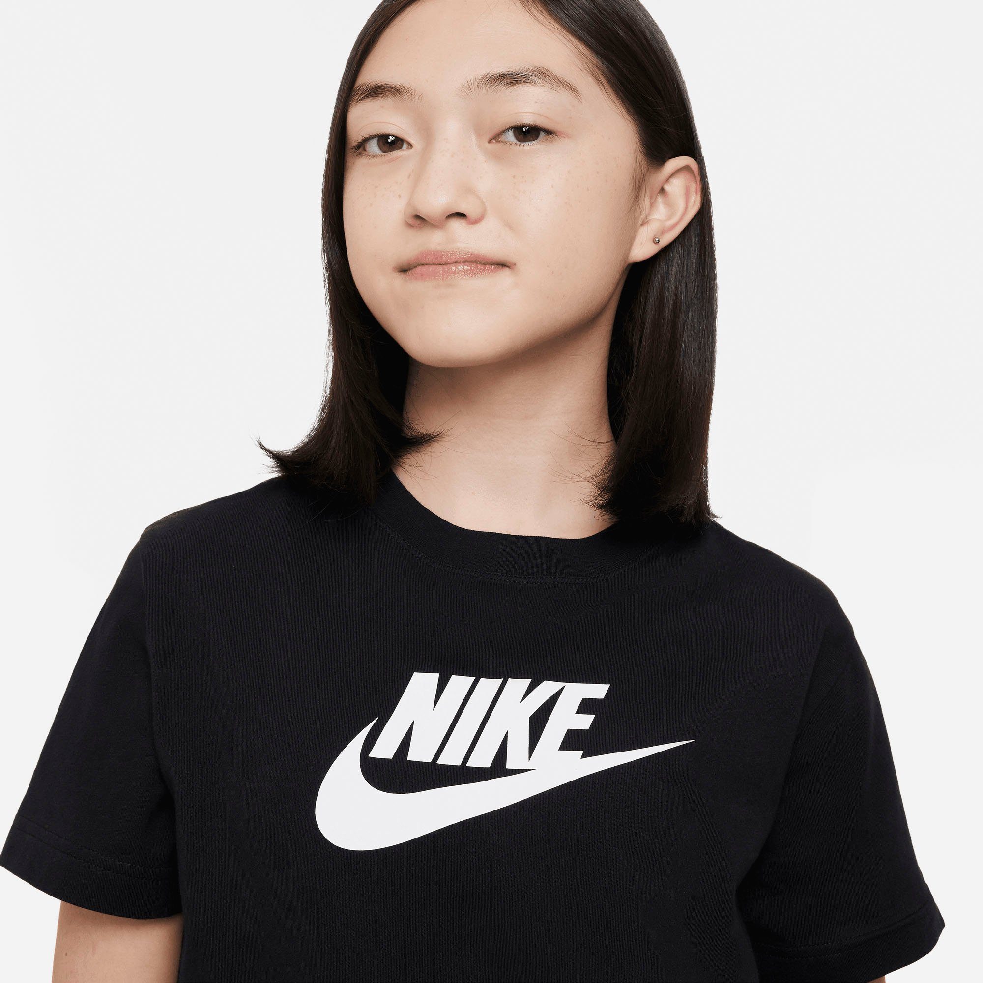 Nike Sportswear T-Shirt BIG KIDS' schwarz (GIRLS) T-SHIRT