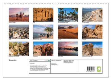 CALVENDO Wandkalender Jordanien (Premium, hochwertiger DIN A2 Wandkalender 2023, Kunstdruck in Hochglanz)