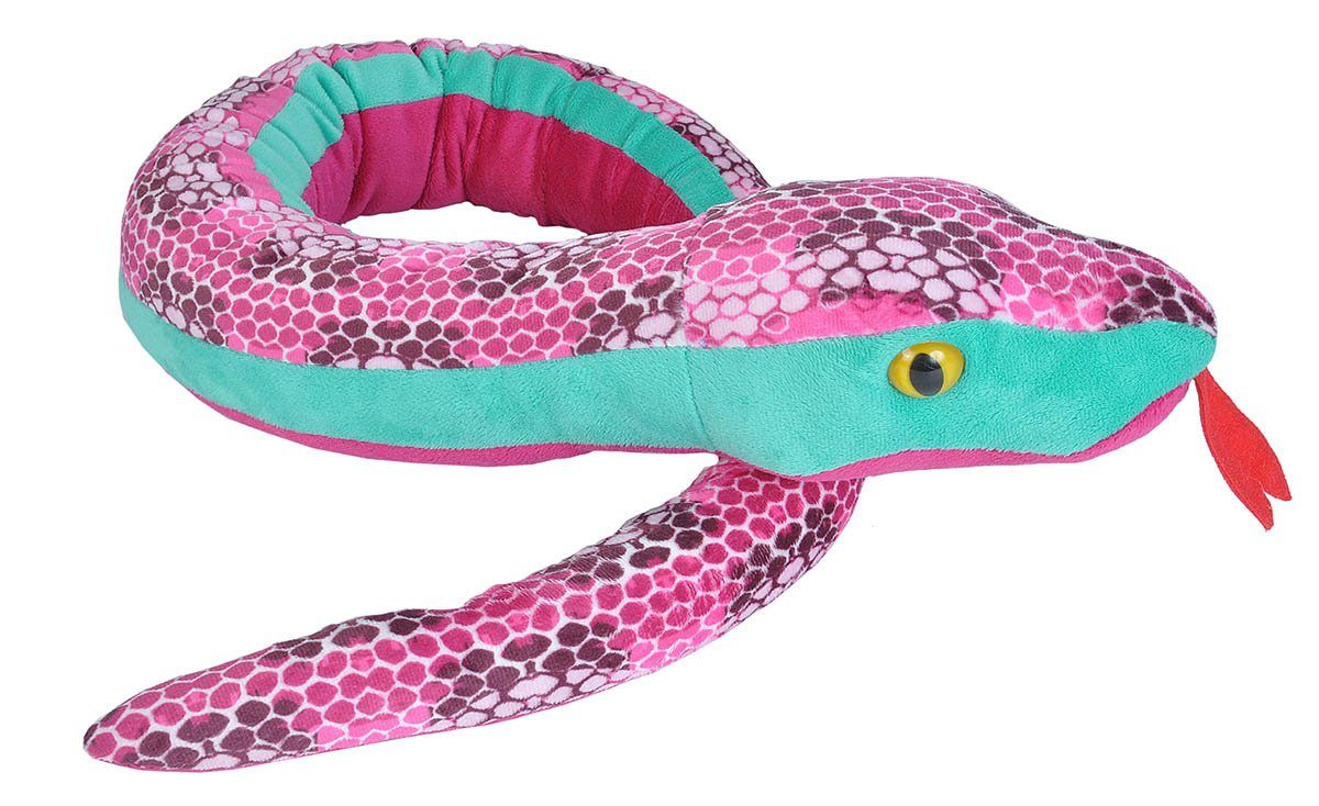 WILD REPUBLIC    Kuscheltier Wild Republic - Kuscheltier - Snakesss - Schlange Honeycomb pink