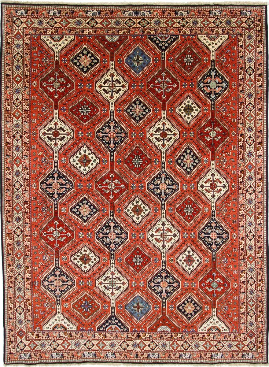 Orientteppich Yalameh 297x405 Handgeknüpfter Orientteppich / Perserteppich, Nain Trading, rechteckig, Höhe: 12 mm