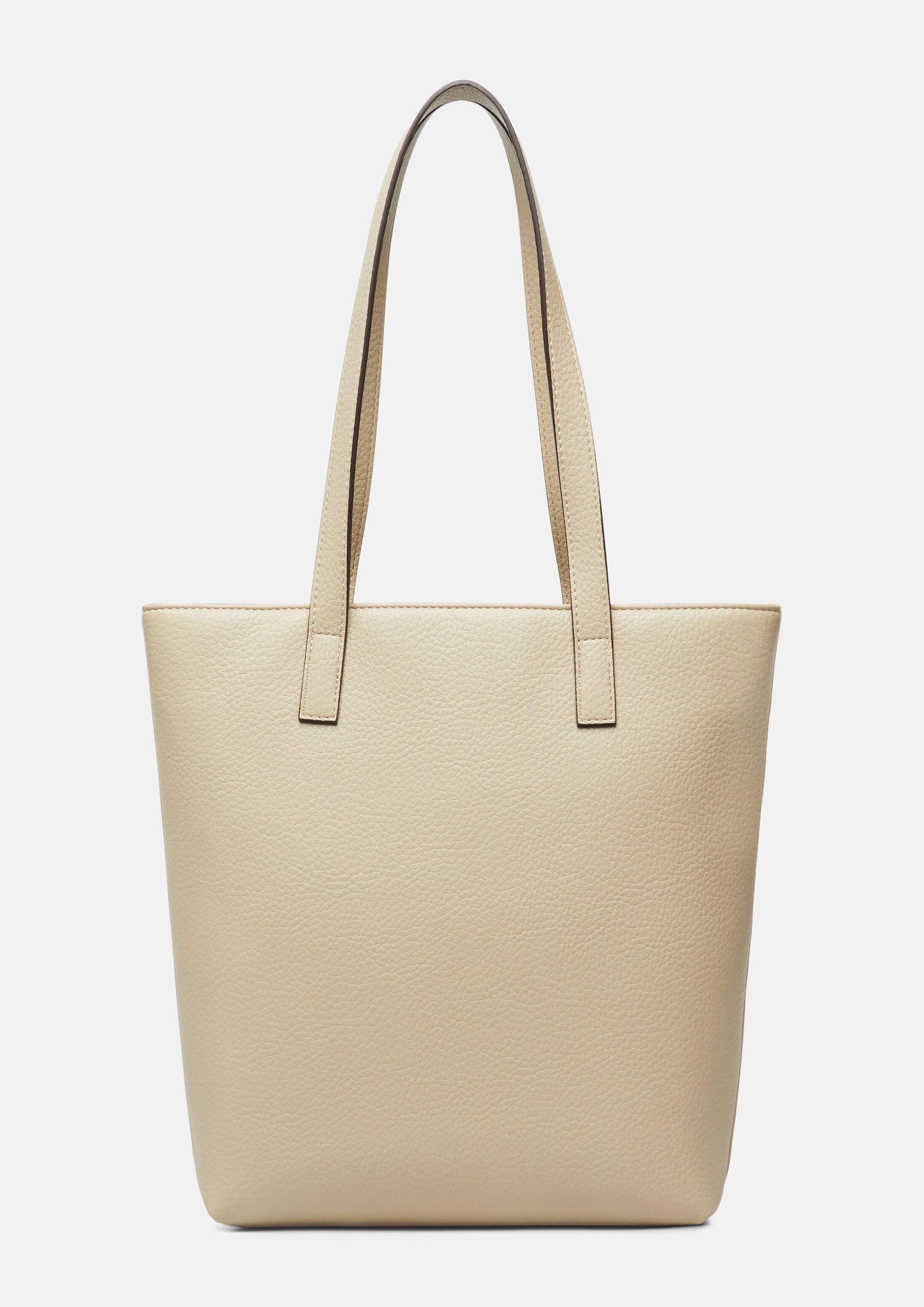 s.Oliver Schultertasche Tasche, Tasche mit abnehmbarem Schultergurt und Logo-Platte