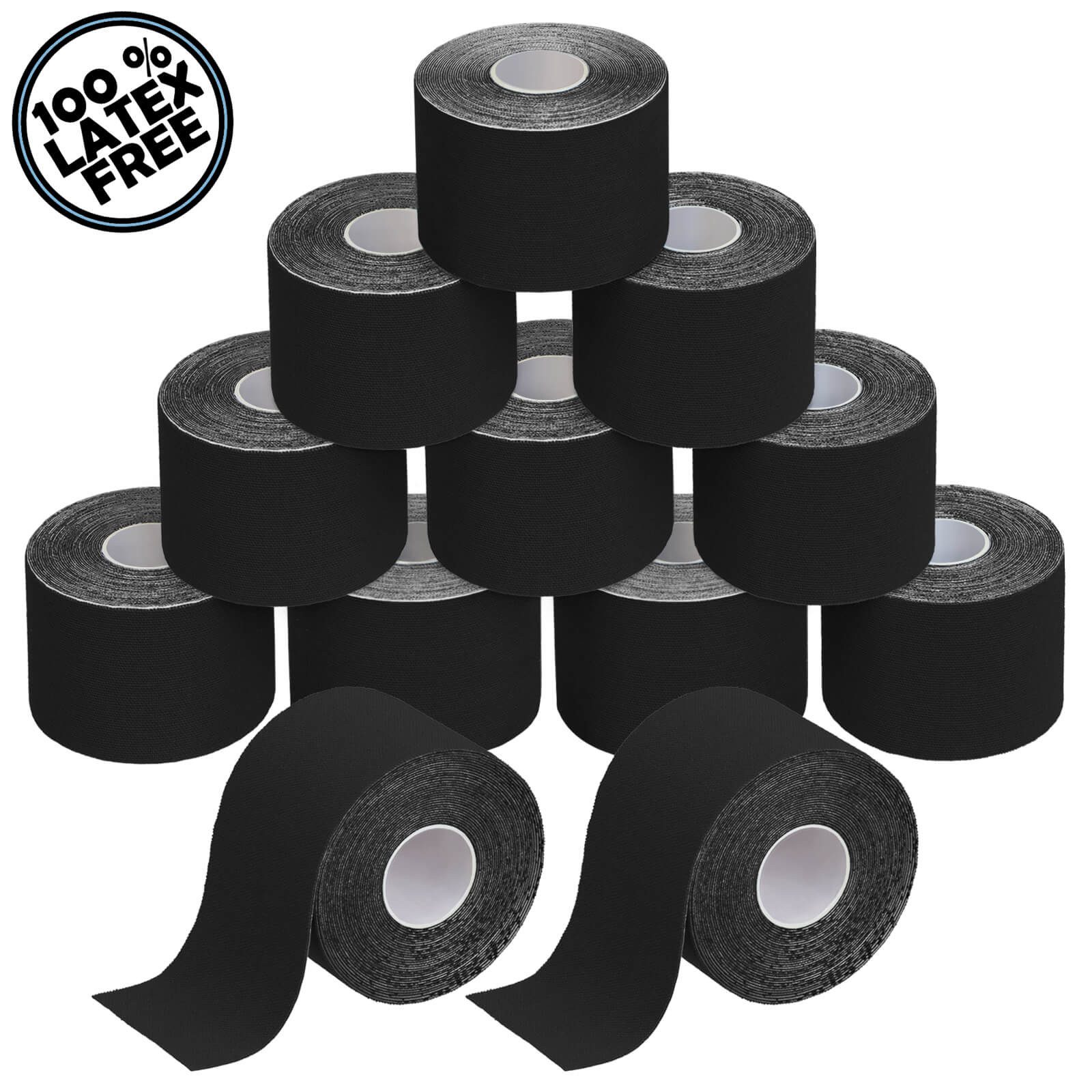 BB Sport Kinesiologie-Tape 12 Rollen Kinesiologie Tape 5 m x 5 cm in verschiedenen Farben