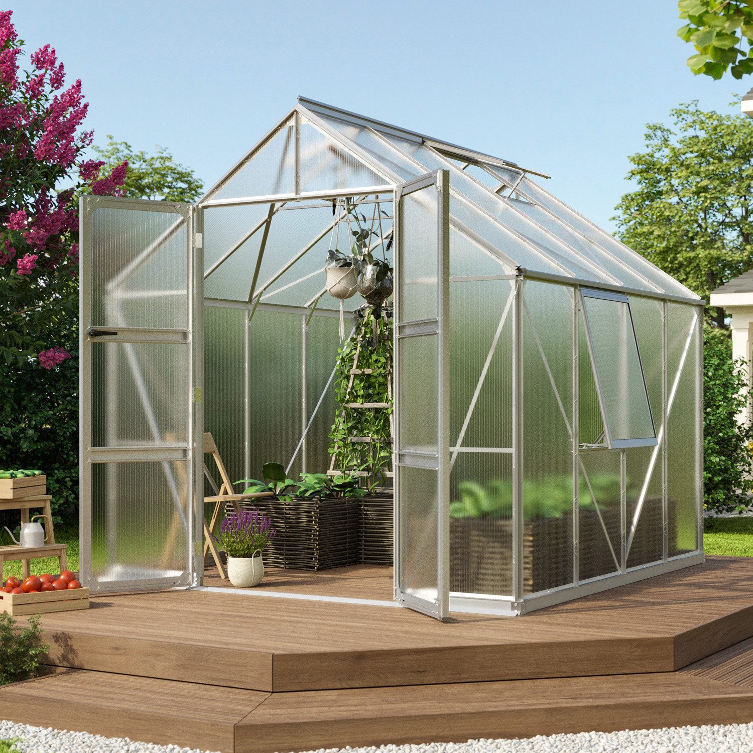 Vitavia Gewächshaus Olymp 6700, 6,00 mm...