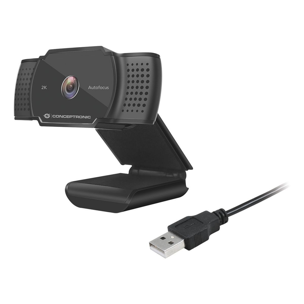 Conceptronic AMDIS02B Webcam (kompatibel mit den meisten Videokonferenzanwendungen)
