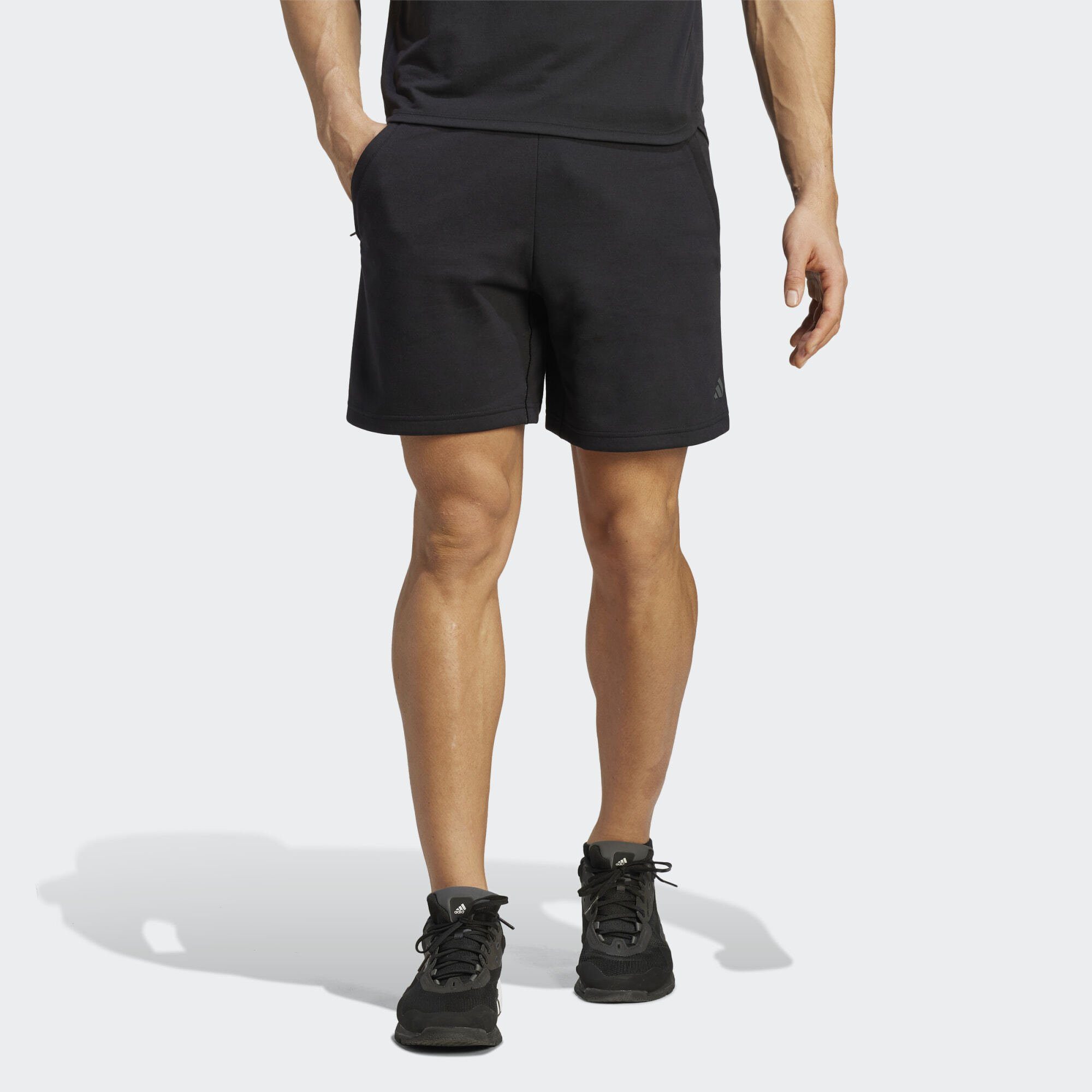 adidas Performance Funktionsshorts YOGA TRAINING SHORTS Black / Carbon