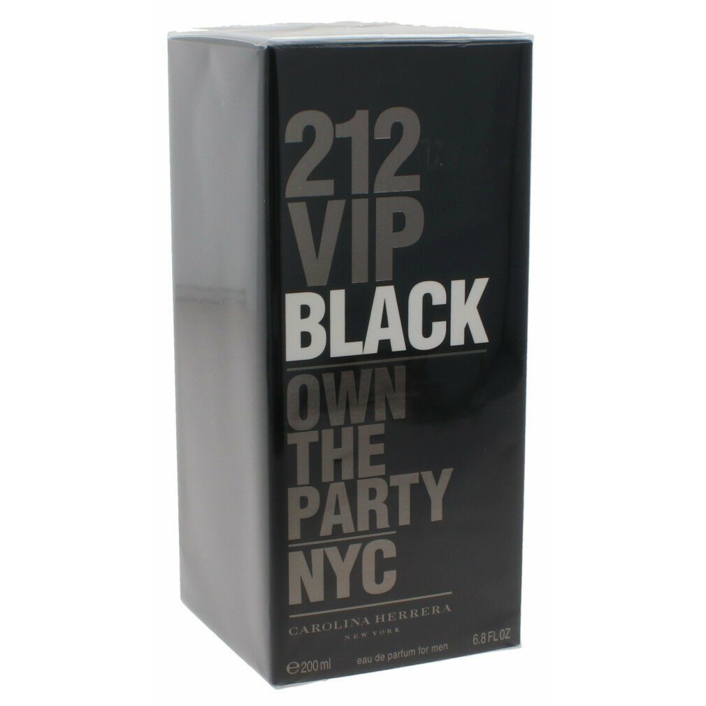 Carolina Herrera Eau de Parfum VIP Black, Glasflakon, Parfüm EDP, Herrenduft