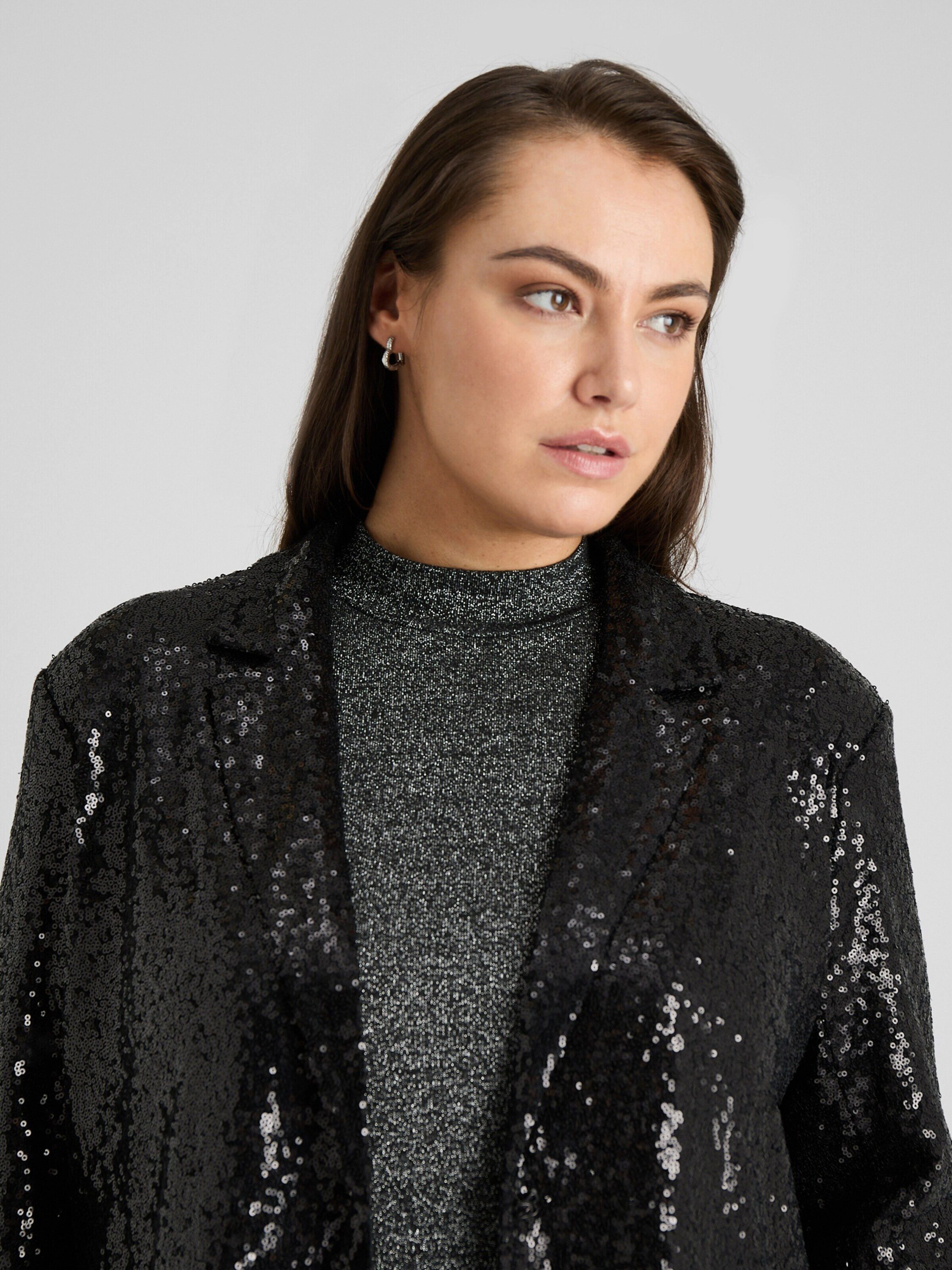 Guido Maria Kretschmer Curvy Kurzblazer Daphne (1-tlg) Pailletten