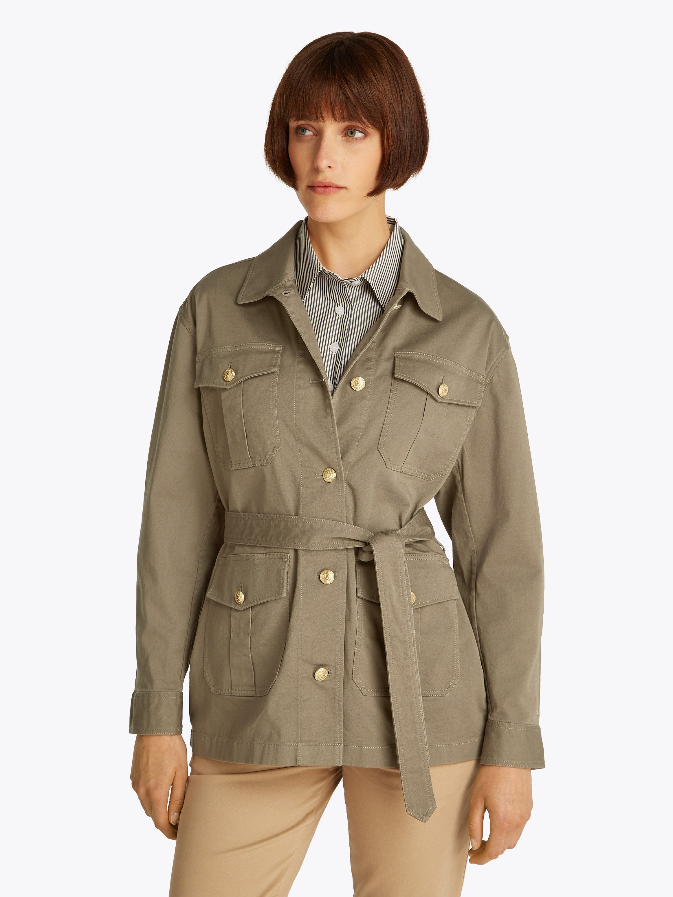 Tommy Hilfiger Outdoorjacke GOLD BUTTON UTILITY günstig online kaufen