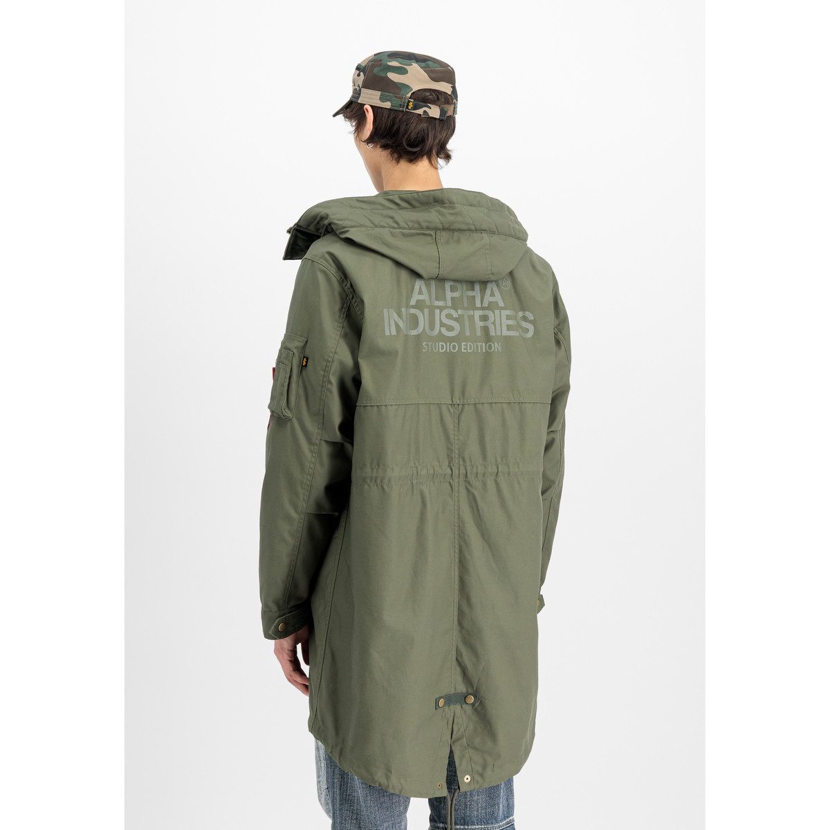 Alpha Industries Parka Studio M-51 Fishtail Backprint (2in1) - Alpha Industries Parka