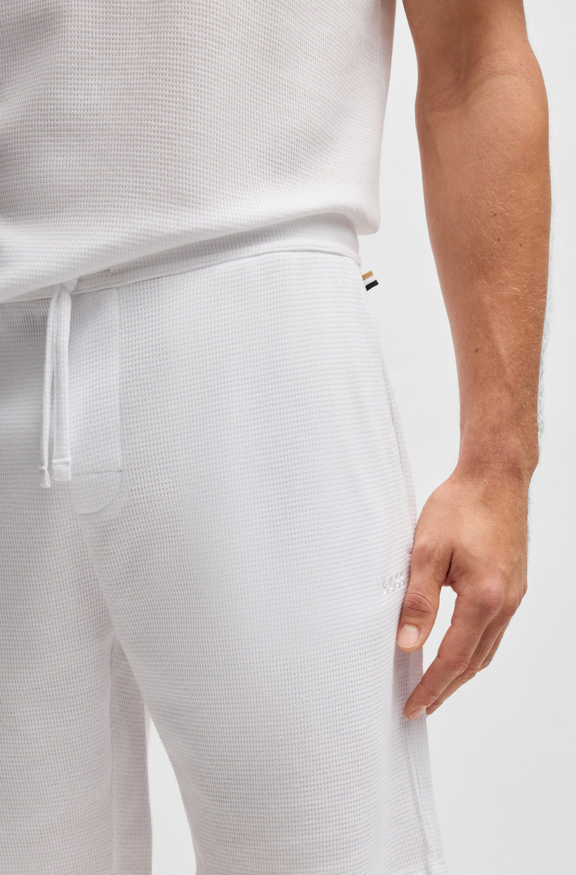 BOSS Pyjamashorts Waffle Shorts