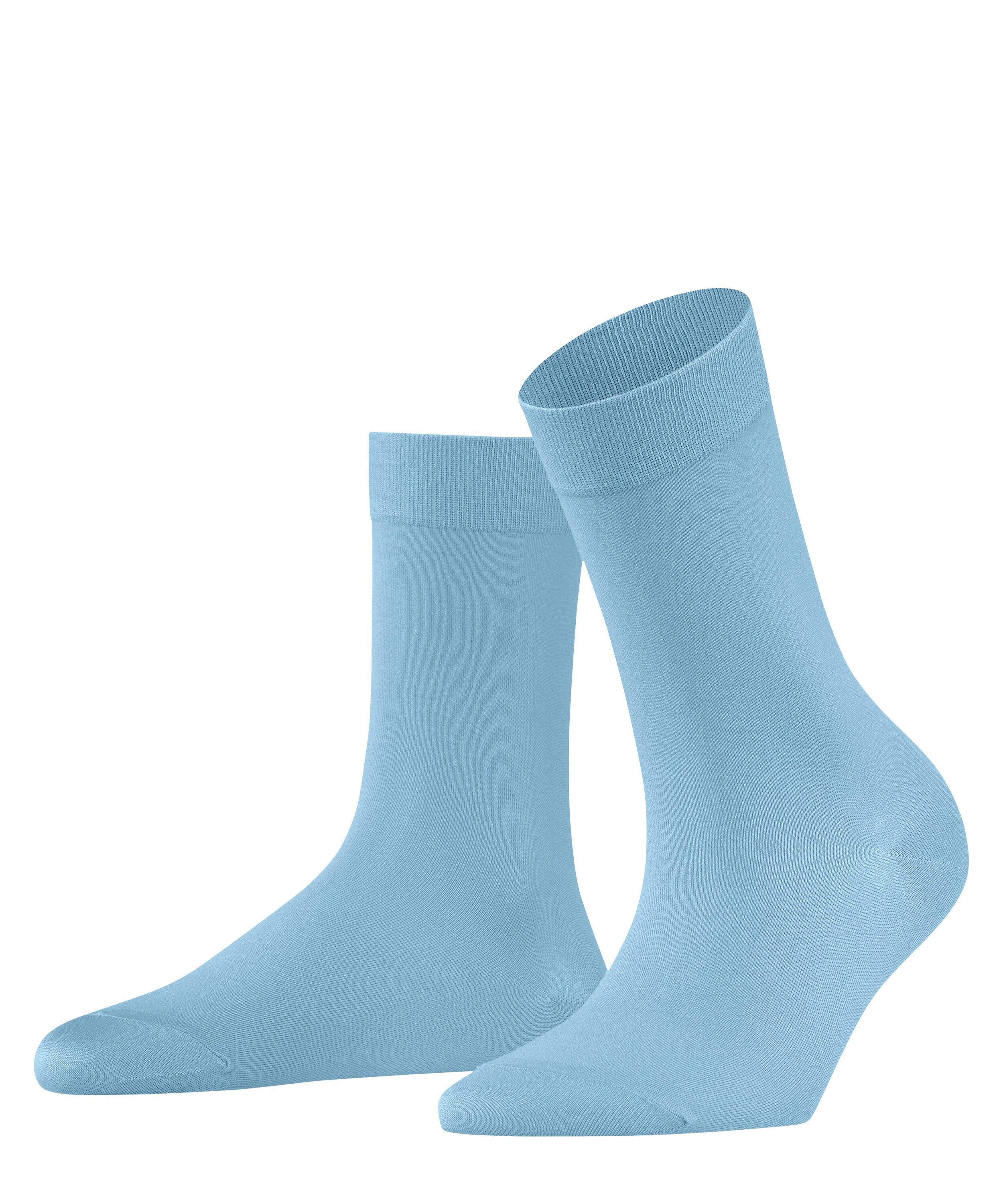 Socken (1-Paar) Cotton azur Touch FALKE (6788)