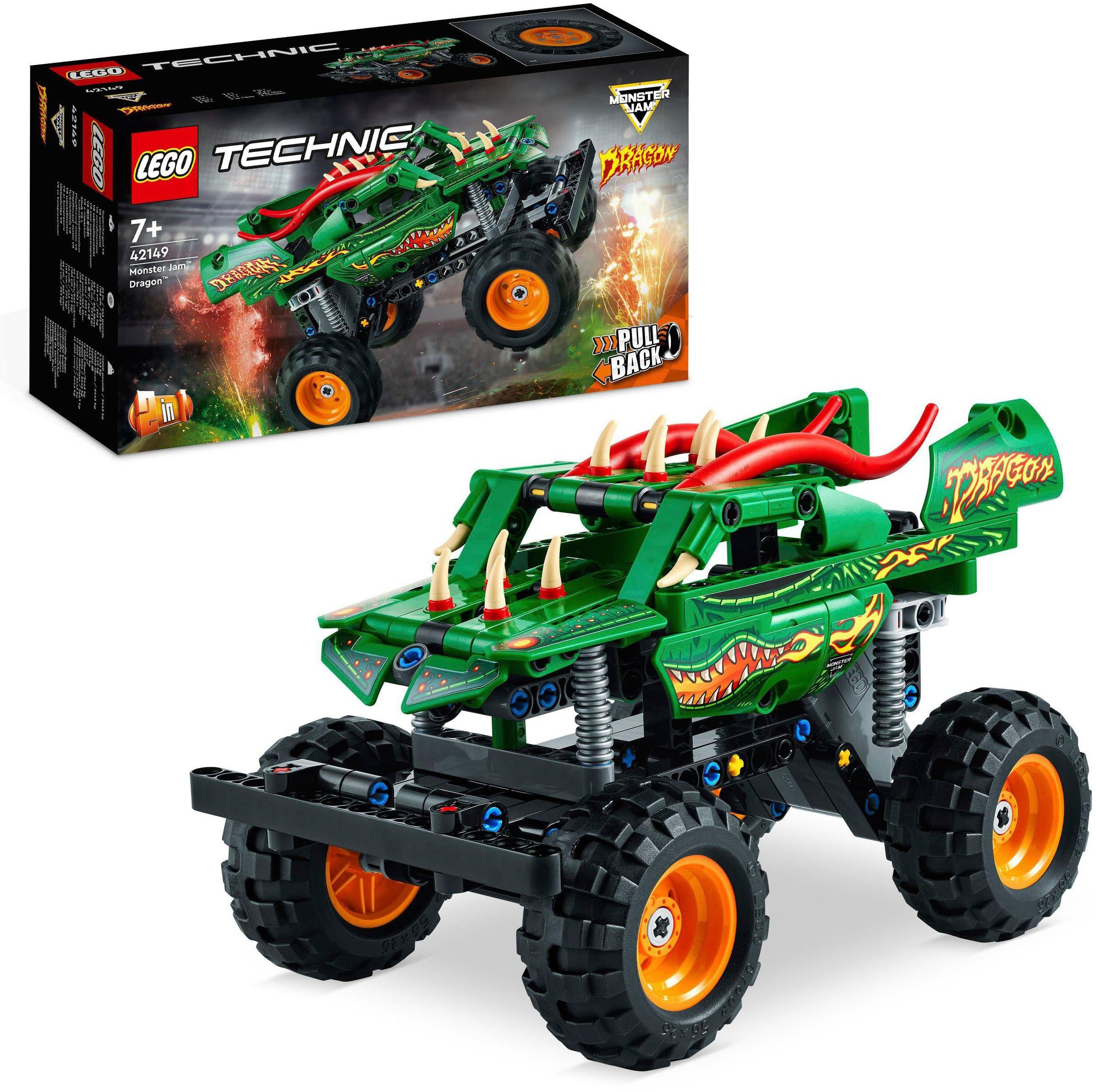Monster Jam™ Dragon™ (42149), LEGO® Technic Konstruktionsspielsteine