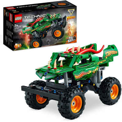 LEGO® Konstruktionsspielsteine Monster Jam™ Dragon™ (42149), LEGO® Technic, (217 St), Made in Europe