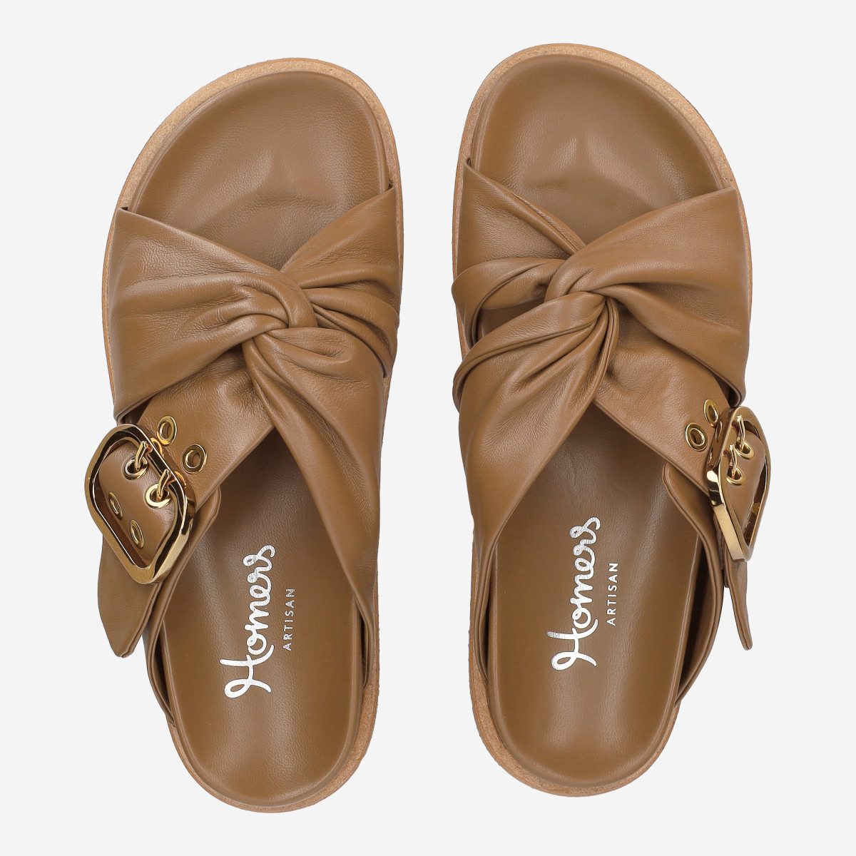Homers Homers 22165 BIO, Sandaletten, Braun, Damen Sandalette