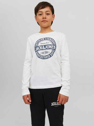 Jack & Jones Junior Langarmshirt JJEJEANS TEE LS O-NECK 23/24 NOOS JNR