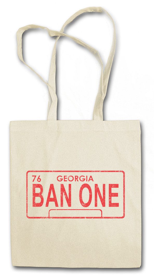 Urban Backwoods Beuteltasche Ban One Sign License Plate Stofftasche Smokey And The Car Bandit (1-tlg), Ausgekochtes Schlitzohr Trans Am