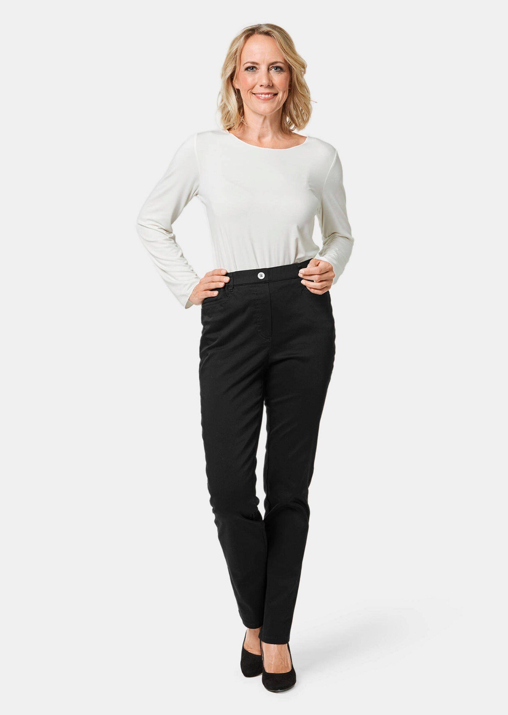 GOLDNER Schlupfhose Kurzgröße: Leichte Baumwollschlupfhose MARTHA günstig online kaufen