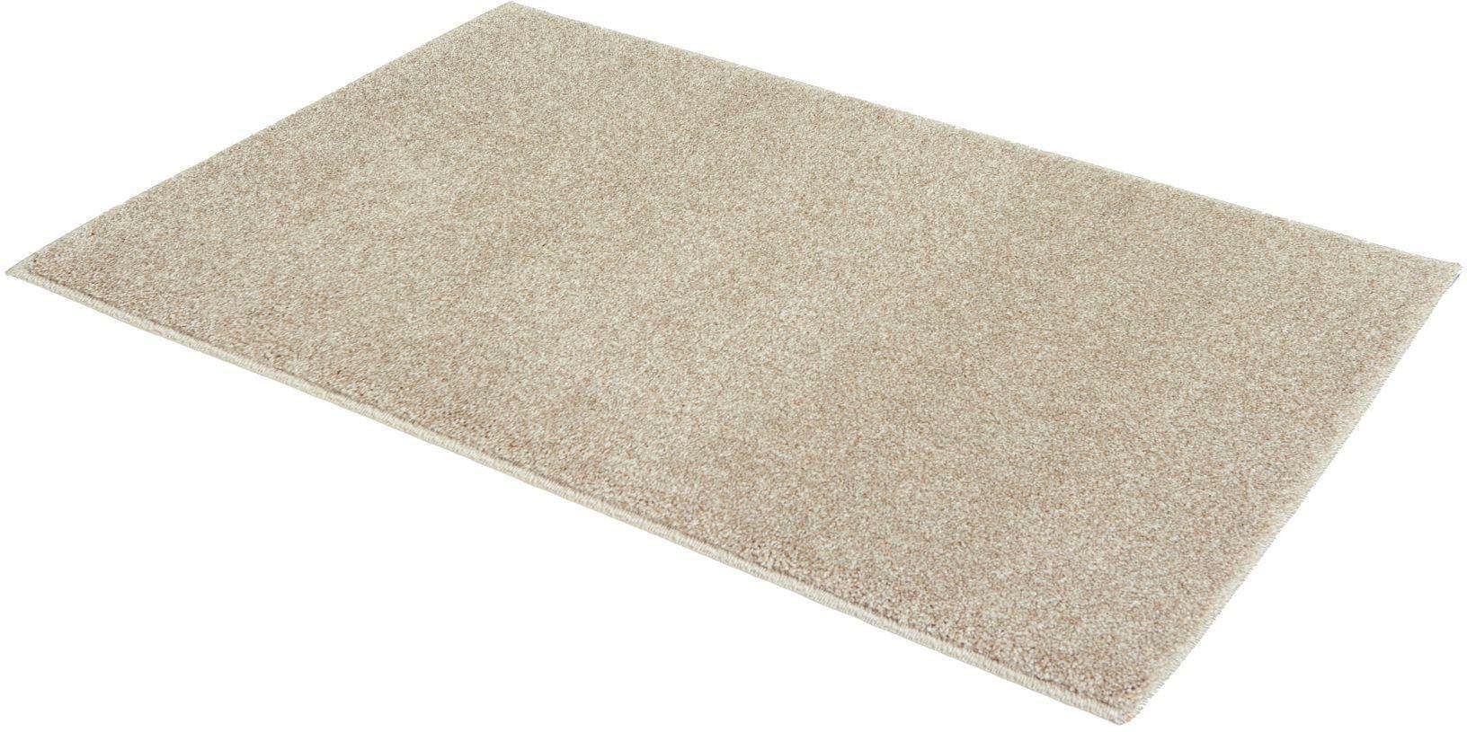 ASTRA Teppich Samoa Uni, rechteckig, Höhe: 20 mm, hochwertiger Kurzflor in vielen Farben, Wohnzimmer