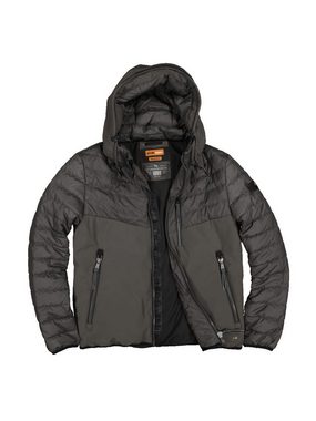 emilio adani Steppjacke Jacke mit abnehmbarer Kapuze