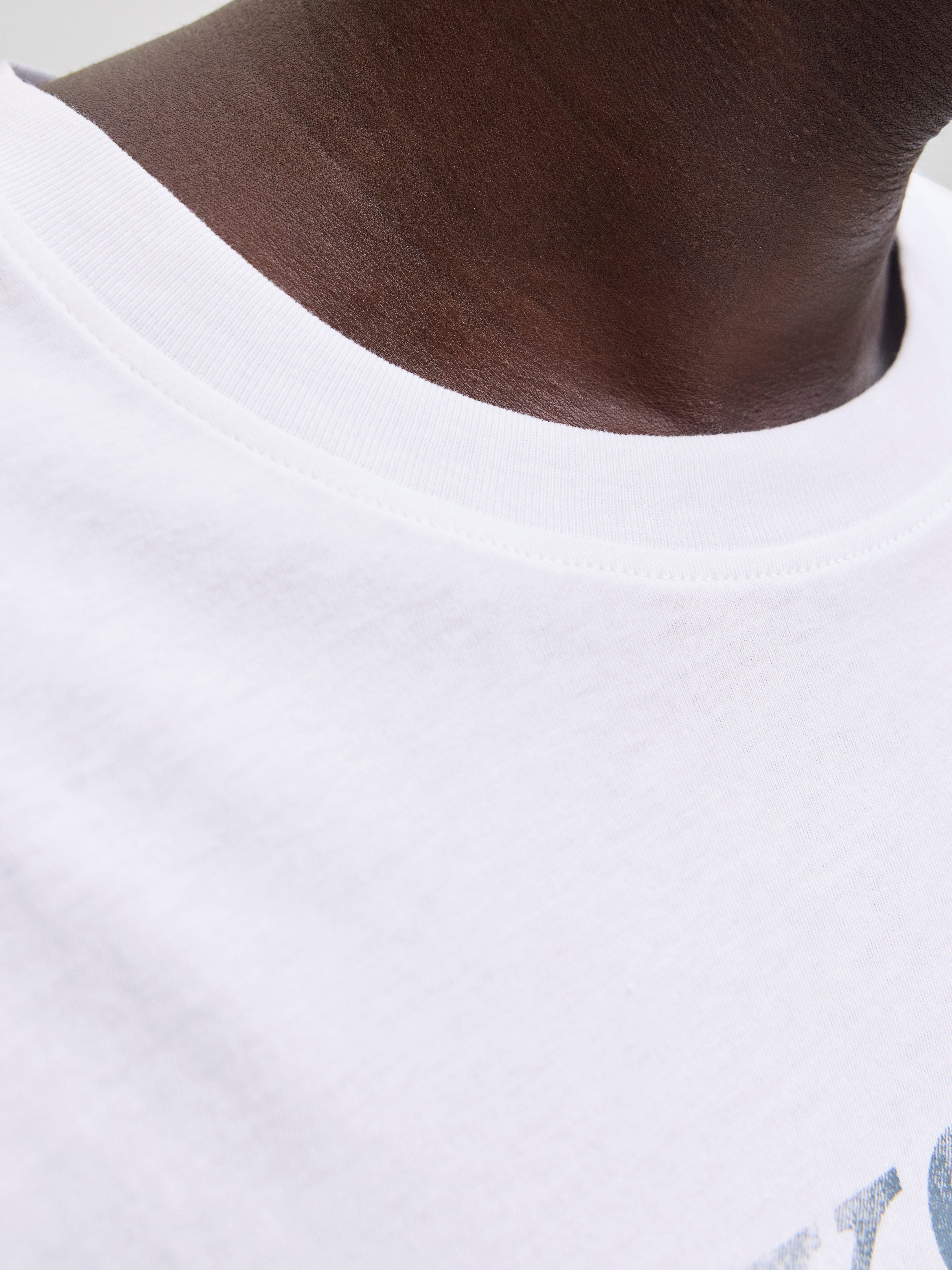Jack & Jones Rundhalsshirt JJDEVIN DAYTONA PRINT TEE SS CREW NECK
